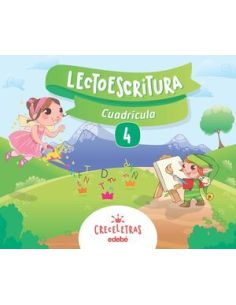 Creceletras Lectoescritura 4 Cuadrícula